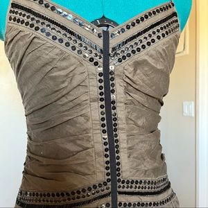 Theory dress, olive green